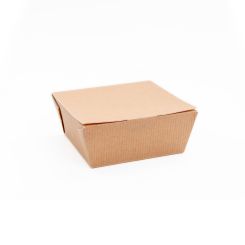 Medium Hot Food To Go Box Kraft
