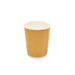 8oz Kraft Ripple Cup