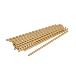 Compostable PAPER Straw 200x6mm Kraft
