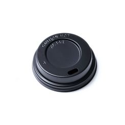 4oz  Lid For Paper Cup Black