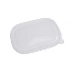 PP Lids for 500/650/750/1000ml Rectangular Paperboard Tray