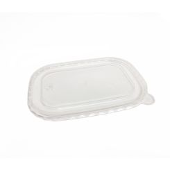 PET Lids for 500/650/750/1000ml Rectangular Paperboard Tray