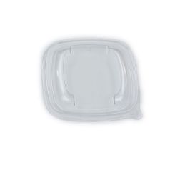 375ml RPET Lid for Bagasse Square Container