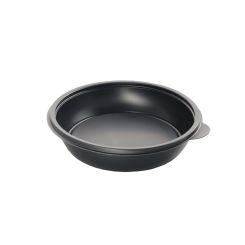 750ml Microwaveable PP Round Bowl Black