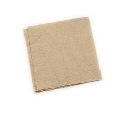 1 Ply 30cm Napkin Kraft - Unbleached