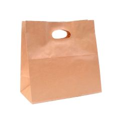 D Handle SOS Paper Bag Kraft