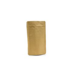 150g Valve Stand Up Pouch Kraft with Zip Lock