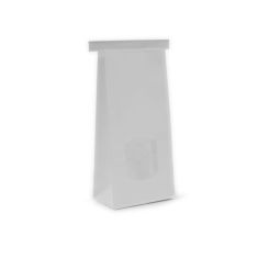 Medium T/T Paper Bag with Window White