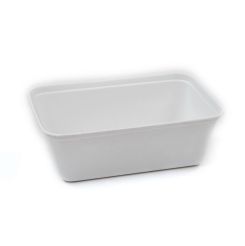 Compostable Bagasse Tray 650ml White 