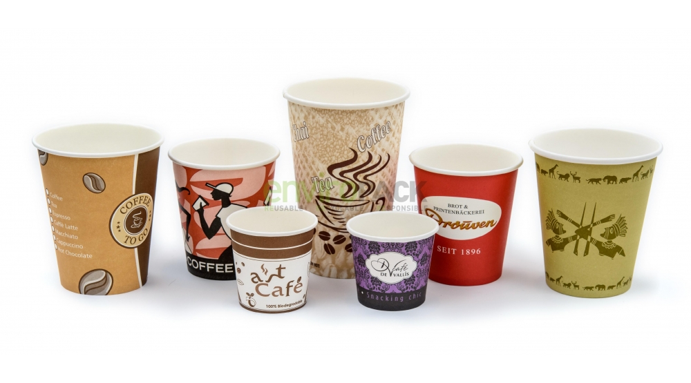 Printed Single Wall Paper Cups
